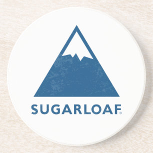 Vintage Sugarloaf Maine-Ski Resort New England Getränkeuntersetzer