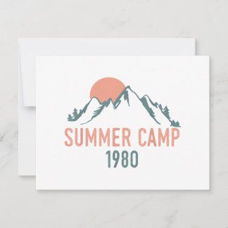 Vintage Summer Camp 1980