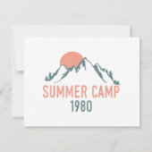 Vintage Summer Camp 1980 (Rückseite)