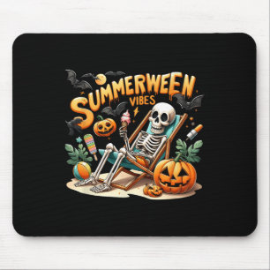 Vintage Summerween Eiscreme Sommerferien Hallo Mousepad