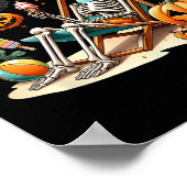 Vintage Summerween Eiscreme Sommerferien Hallo Poster (Ecke)