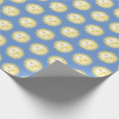 Vintage Sun Geschenkpapier (Ecke)