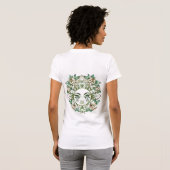 Vintage Sun-Göttin T-Shirt (Schwarz voll)