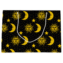 Vintage Sun-Mond-Sternchen-Vereinbarung