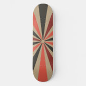 Vintage Sunburstroute 66 Skateboard (Vorderseite)