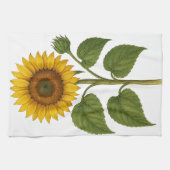 Vintage Sunflower Geschirrtuch (Horizontal)