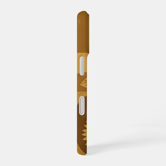 Vintage Sunflower Trio iPhone 16 Hülle (Rechte Seite)