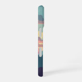 Vintage Sunrise over Mountains iPhone 16 Hülle (Rechte Seite)