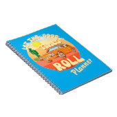 vintage sunset and classic car notizblock (Rechte Seite)