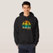 Vintage Sunset Ho'okipa Beach Hawaii Summer Vacati Hoodie (Vorne ganz)