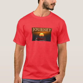 Vintage Sunset Journey T-Shirt | Classic Car Graph