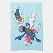 Vintage Super Grover Geschirrtuch (Vertikal)