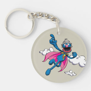 Vintage Super Grover Schlüsselanhänger