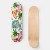Vintage-Surf-Van Skateboard (Vorderseite)