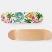 Vintage-Surf-Van Skateboard (Horizontal)