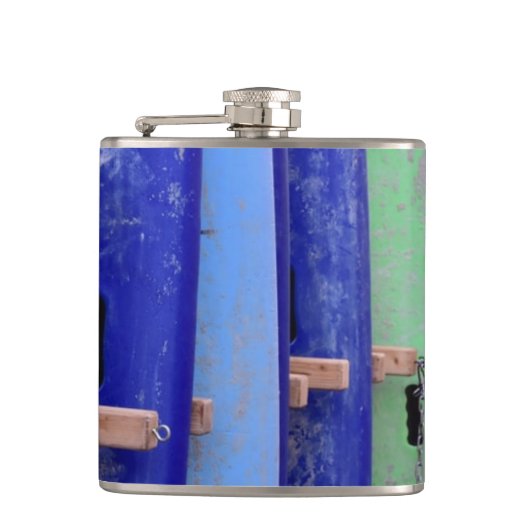 Vintage Surfboards Flachmann (Vorderseite)