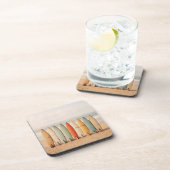 Vintage Surfboards Getränkeuntersetzer (Rechte Seite)