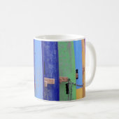 Vintage Surfboards Kaffeetasse (VorderseiteRechts)