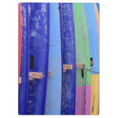 Vintage Surfboards Klemmbrett (Rückseite)
