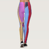 Vintage Surfboards Leggings (Rückseite)