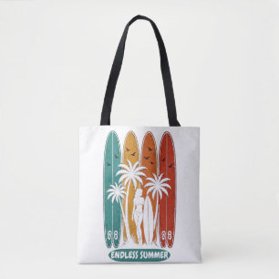 Vintage-Surfbrett Endless-Sommer-Ästhetik Tasche