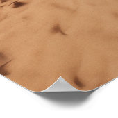 Vintage Surfbretter am Strand Poster (Ecke)