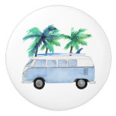 Vintage Surfbretter im Retro-Look Keramikknauf (Vorderseite)