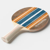 Vintage Surfbretter - subtiler Holzhintergrund Tischtennis Schläger (Vorderseite)