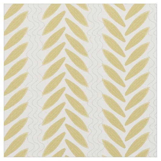 Vintage Surfbretter und Waves Beige Weißes Muster Stoff (Nahaufnahme)