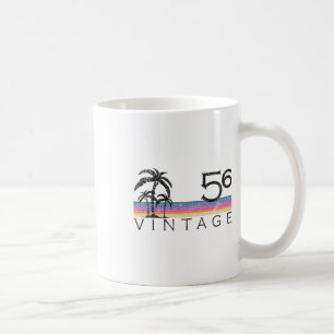 Vintage-Surfen 1956 Pazifischer Ozean Sonnenunterg Kaffeetasse