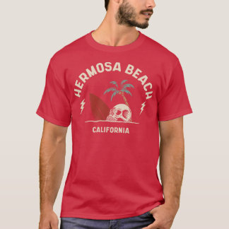 Vintage-Surfen Hermosa Beach Kalifornien Retro-Sur T-Shirt