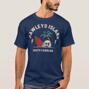 Vintage-Surfen Pawleys Island South Carolina Retro T-Shirt