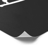 Vintage Surfer Poster (Ecke)