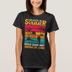 Vintage Surfer Retro Surfen Strand Sommerferien T-Shirt