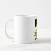 Vintage Surfing Pacific Ocean Surfboard Station Wa Kaffeetasse (Links)