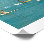 Vintage Surfszene, Florida, 60er Poster (Ecke)