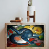 Vintage surrealistische Katzen Seidenpapier