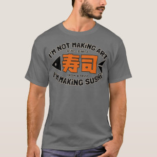 Vintage Sushi Sign Frische und geschmackvoll T-Shirt