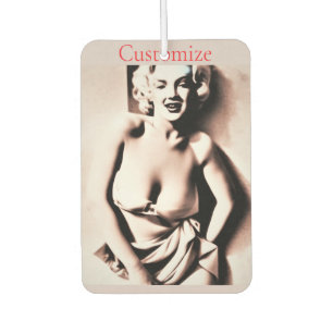 Vintage süße Blondine Thunder_Cove Autolufterfrischer