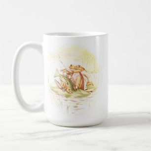Vintage Süße Frosch-Zitat Vorbereitet auf Schwieri Kaffeetasse