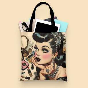 Vintage süße Gothic Pin Up Tasche