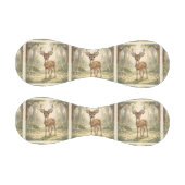 Vintage süße Hirsche im Wald Baseball (Paneele)
