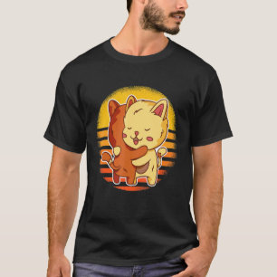 Vintage Süße Katzen Hängende Retro Katzen Vintage T-Shirt