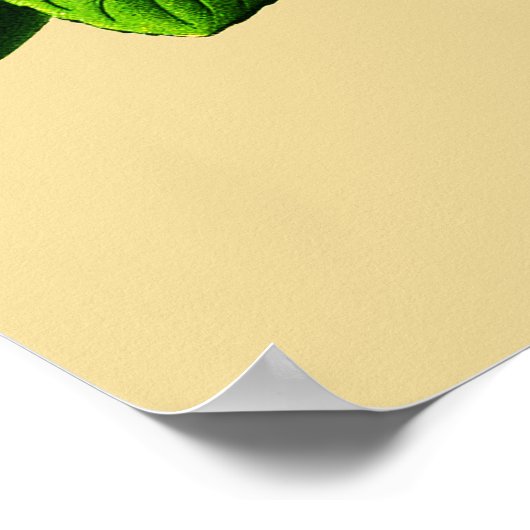 Vintage süße Orangenwerbung Poster (Ecke)