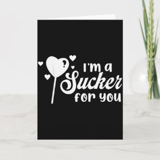 Vintage-Süßigkeiten-Herz Liebe Ich Bin Ein Narr Fü Karte