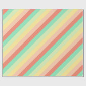 Vintage Süßigkeits-Glas-Streifen Geschenkpapier (Flach)