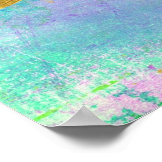 Vintage Süßwasserfischerei Poster (Ecke)