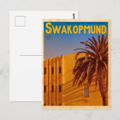 Vintage Swakopmund-Reise-Postkarte Postkarte (Vorne/Hinten)