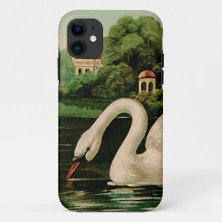 Vintage Swan im Lake Case-Mate iPhone Hülle