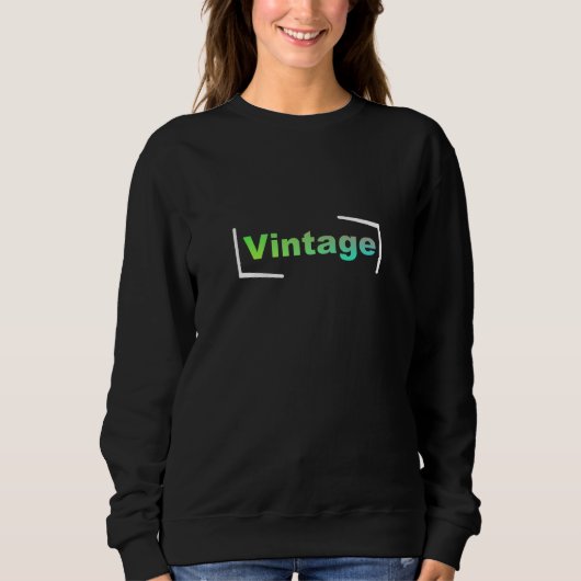 Vintage Sweatshirt (Vorderseite)